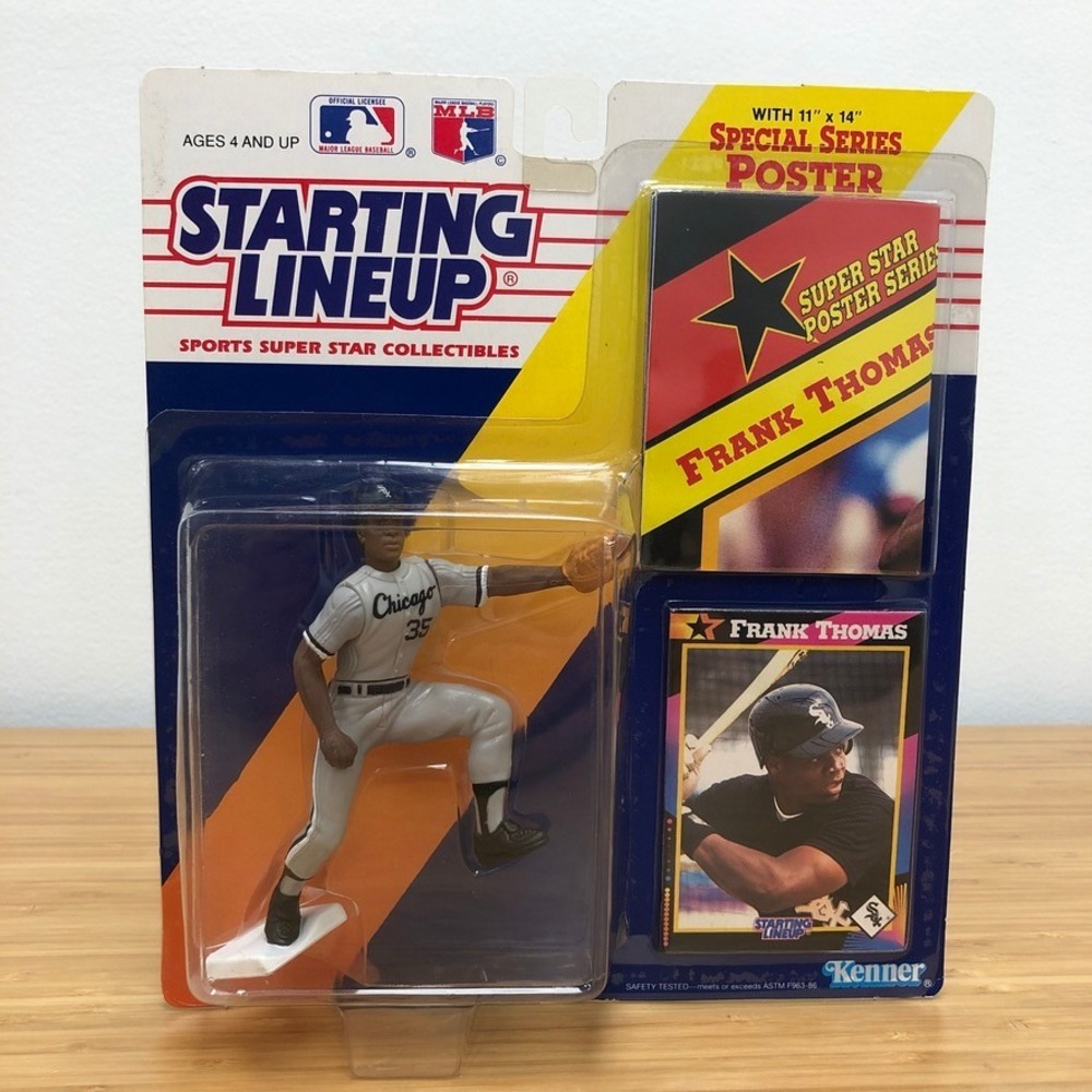 Kenner Starting Lineup Action Figure Unisex‎ Grey Frank Thomas 1992 MLB